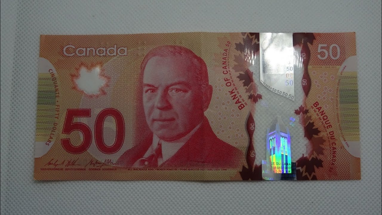 CAD $50 Bills